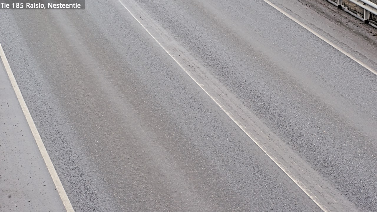 Weather Camera Image Väg 185 Raisio, Nesteentie, Raisio, Varsinais-Suomi