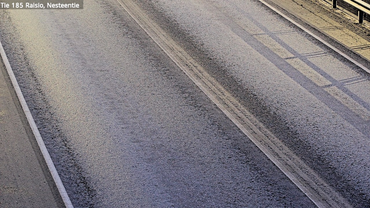 Weather Camera Image Road 185 Raisio, Nesteentie, Raisio, Varsinais-Suomi
