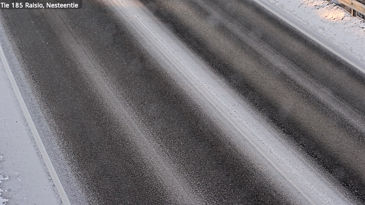 Weather Camera Image Road 185 Raisio, Nesteentie, Raisio, Varsinais-Suomi