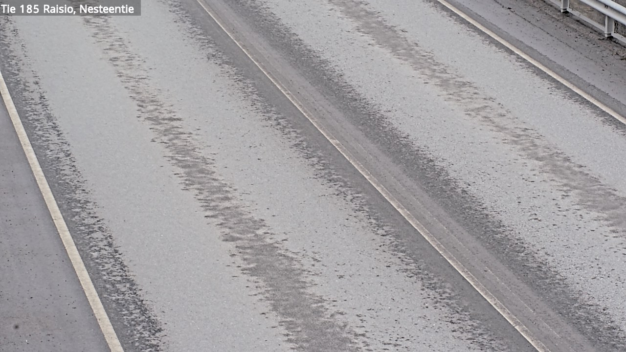 Weather Camera Image Väg 185 Raisio, Nesteentie, Raisio, Varsinais-Suomi