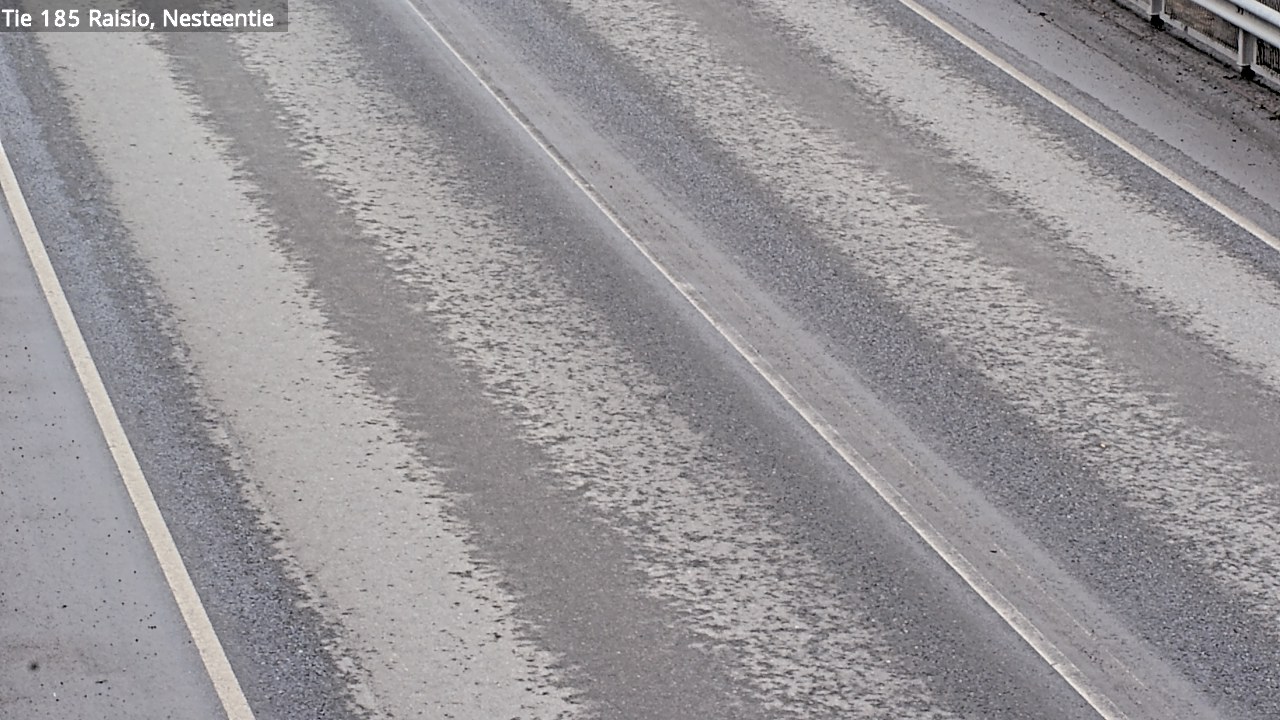 Weather Camera Image Väg 185 Raisio, Nesteentie, Raisio, Varsinais-Suomi