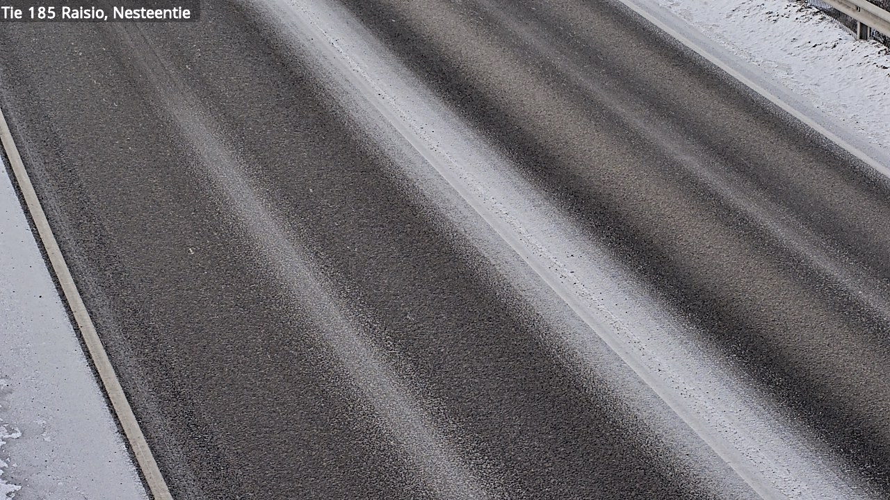 Weather Camera Image Road 185 Raisio, Nesteentie, Raisio, Varsinais-Suomi