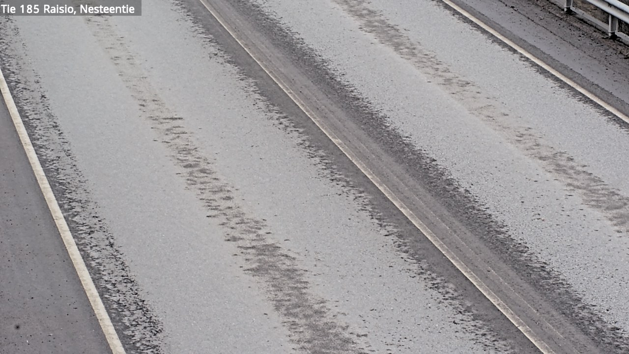 Weather Camera Image Väg 185 Raisio, Nesteentie, Raisio, Varsinais-Suomi