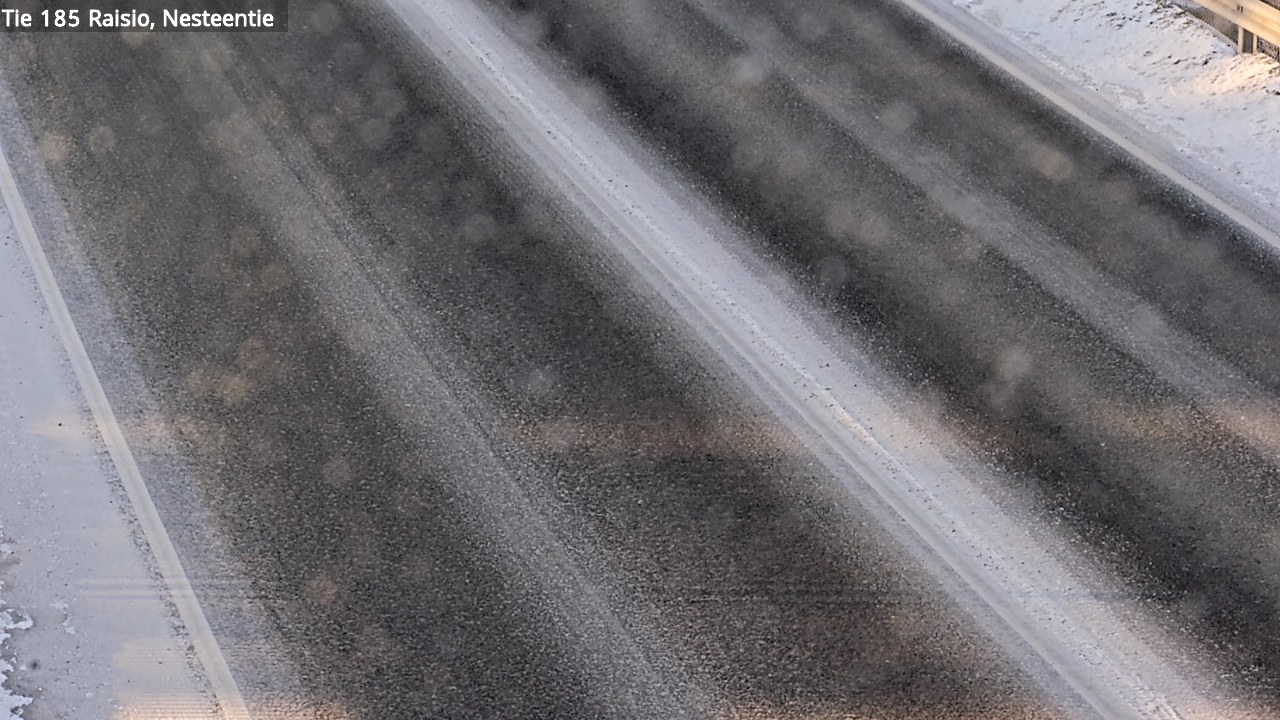 Weather Camera Image Road 185 Raisio, Nesteentie, Raisio, Varsinais-Suomi