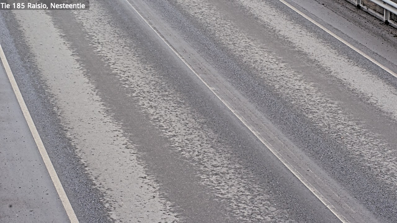 Weather Camera Image Väg 185 Raisio, Nesteentie, Raisio, Varsinais-Suomi