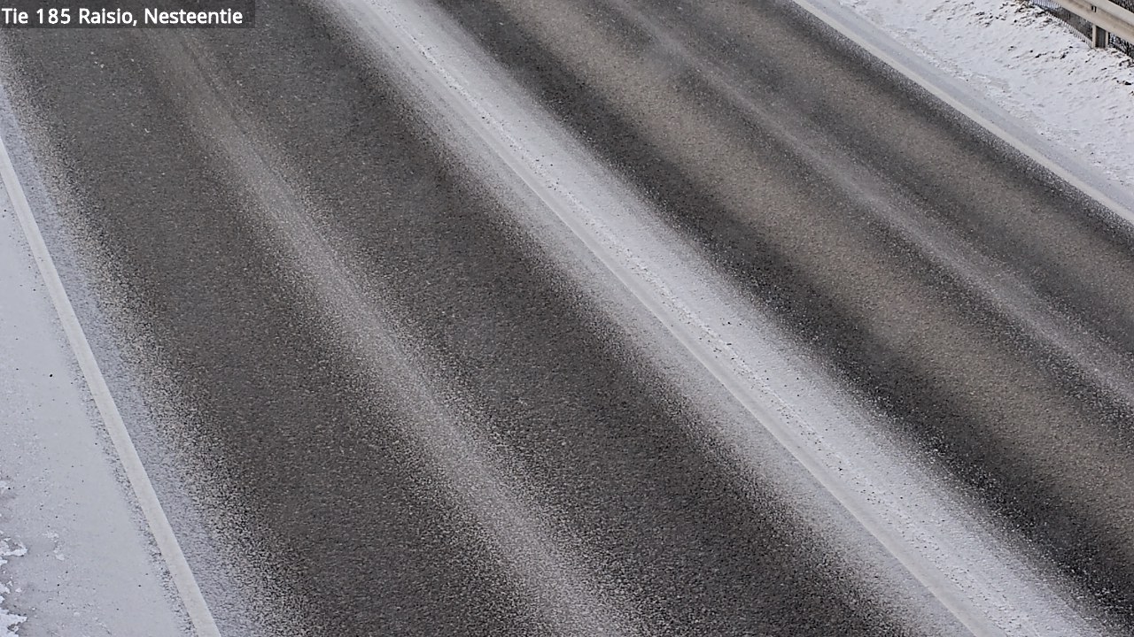 Weather Camera Image Road 185 Raisio, Nesteentie, Raisio, Varsinais-Suomi