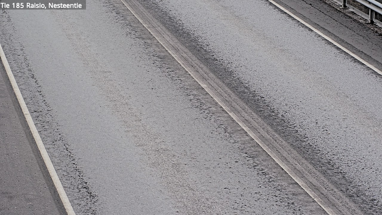 Weather Camera Image Väg 185 Raisio, Nesteentie, Raisio, Varsinais-Suomi