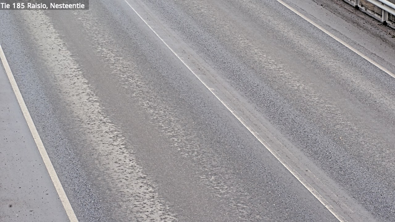 Weather Camera Image Väg 185 Raisio, Nesteentie, Raisio, Varsinais-Suomi
