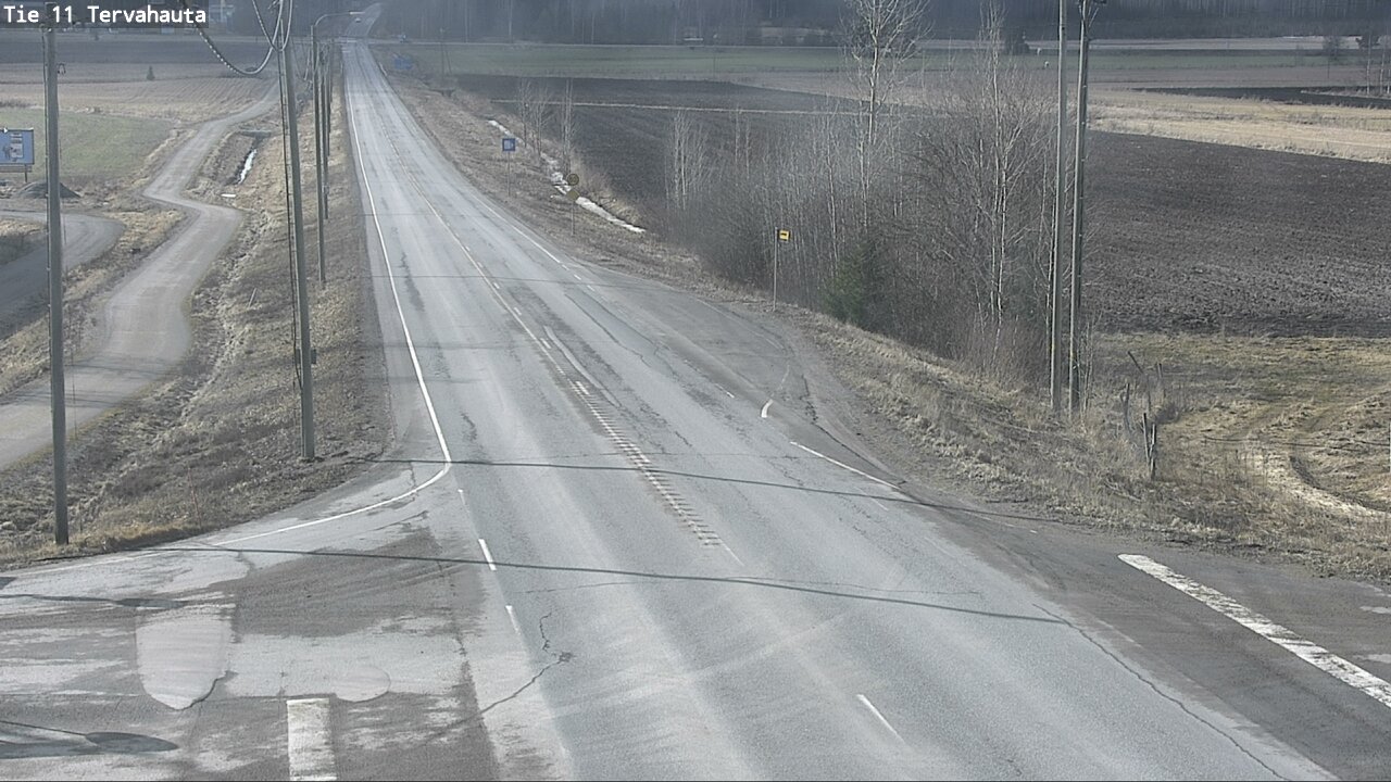 Weather Camera Image Väg 11 Sastamala Tervahauta, Sastamala, Satakunta