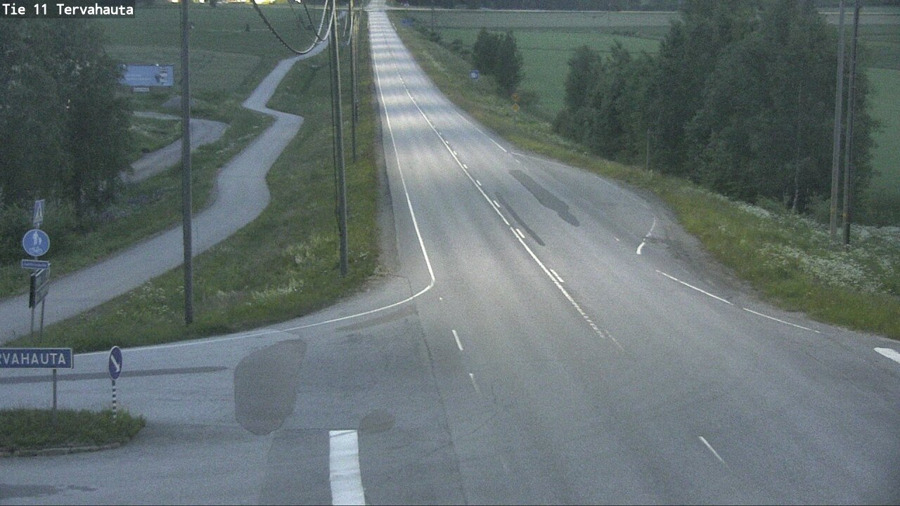 Weather Camera Image Road 11 Sastamala Tervahauta, Sastamala, Satakunta