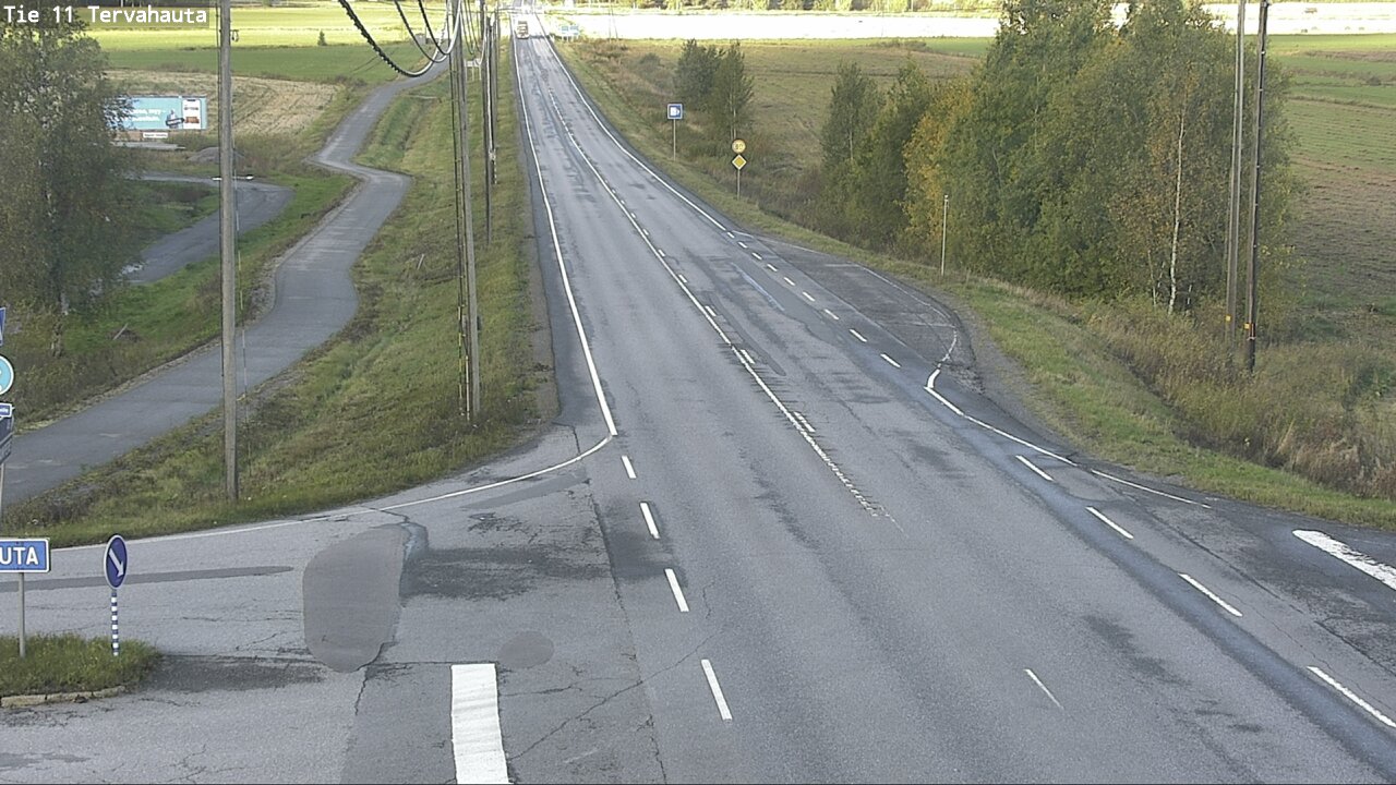 Weather Camera Image Road 11 Sastamala Tervahauta, Sastamala, Satakunta