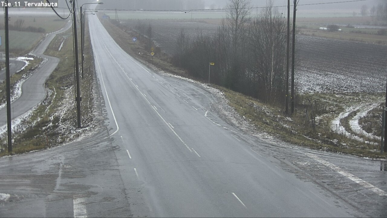 Weather Camera Image Road 11 Sastamala Tervahauta, Sastamala, Satakunta