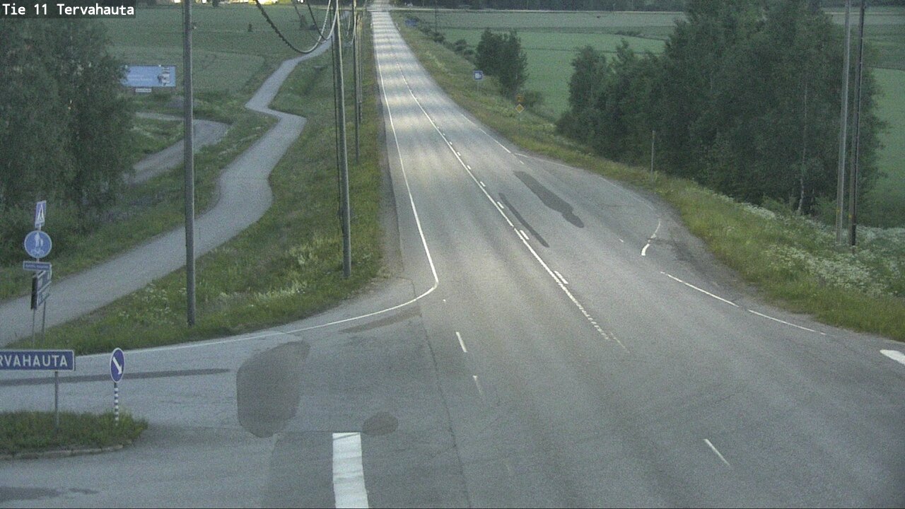 Weather Camera Image Road 11 Sastamala Tervahauta, Sastamala, Satakunta