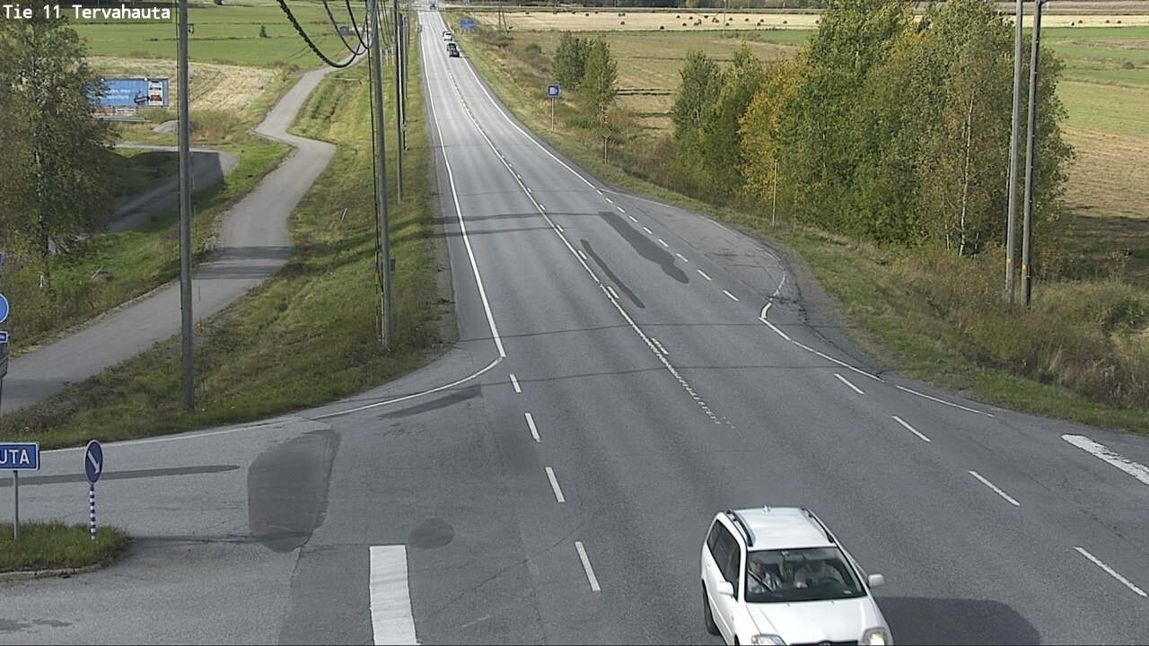 Weather Camera Image Road 11 Sastamala Tervahauta, Sastamala, Satakunta