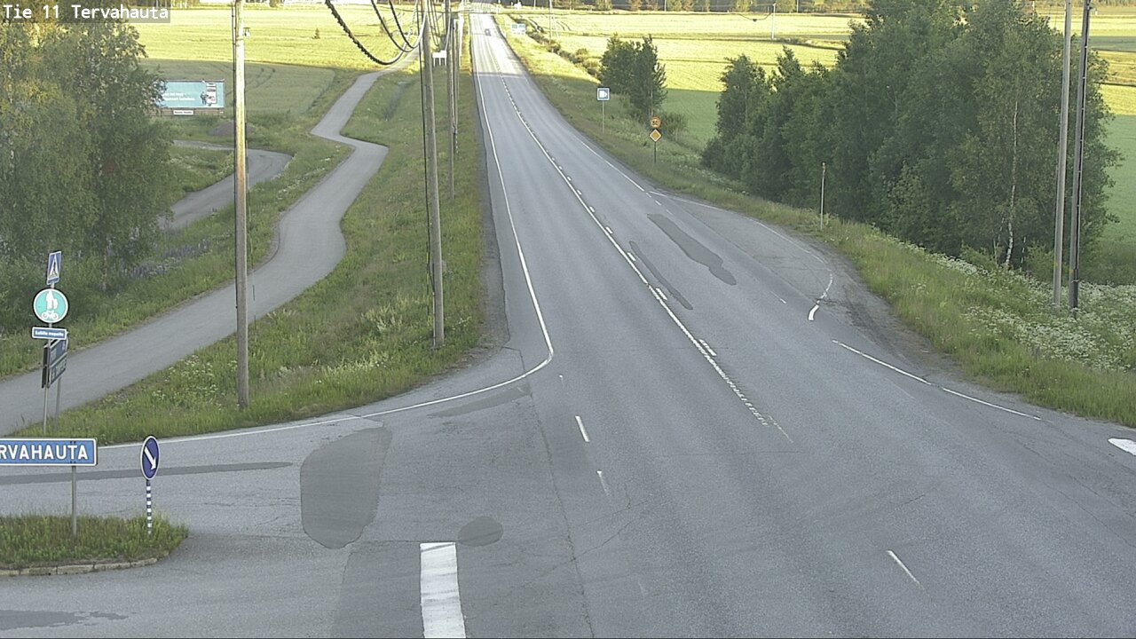 Weather Camera Image Road 11 Sastamala Tervahauta, Sastamala, Satakunta