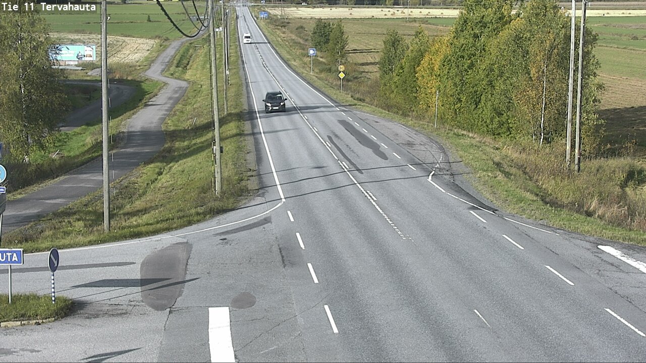 Weather Camera Image Road 11 Sastamala Tervahauta, Sastamala, Satakunta