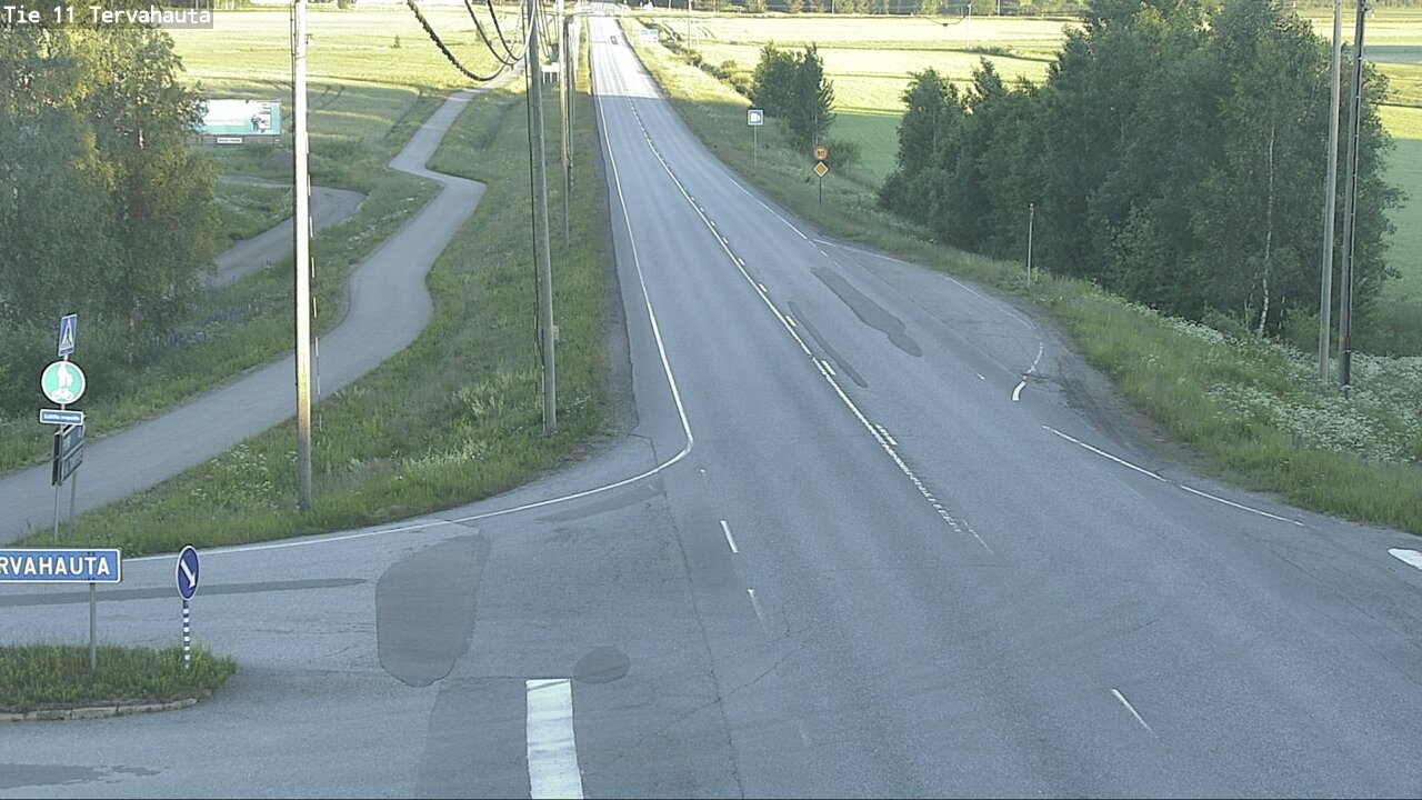 Weather Camera Image Road 11 Sastamala Tervahauta, Sastamala, Satakunta