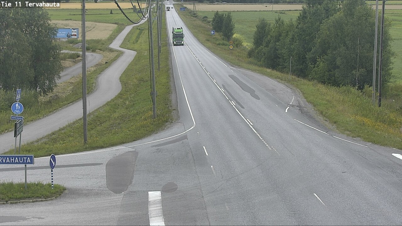 Weather Camera Image Road 11 Sastamala Tervahauta, Sastamala, Satakunta