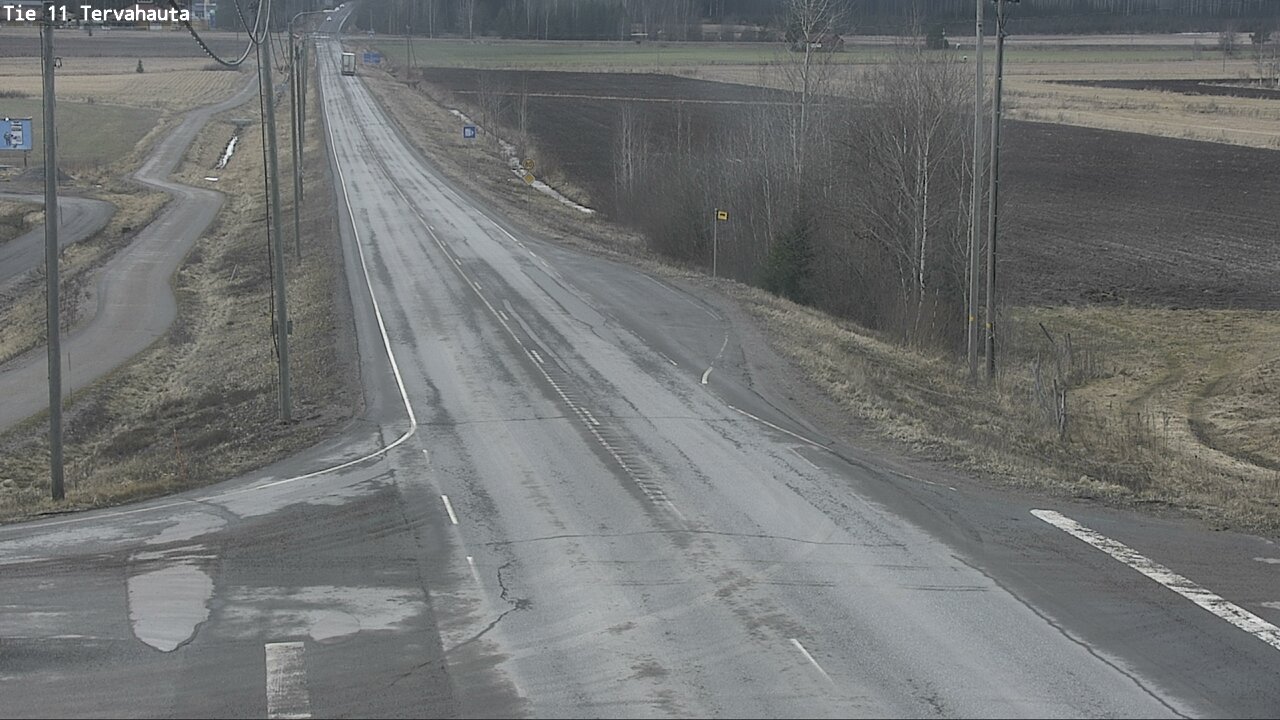 Weather Camera Image Väg 11 Sastamala Tervahauta, Sastamala, Satakunta