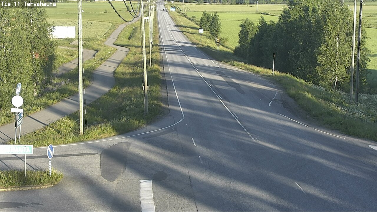 Weather Camera Image Road 11 Sastamala Tervahauta, Sastamala, Satakunta