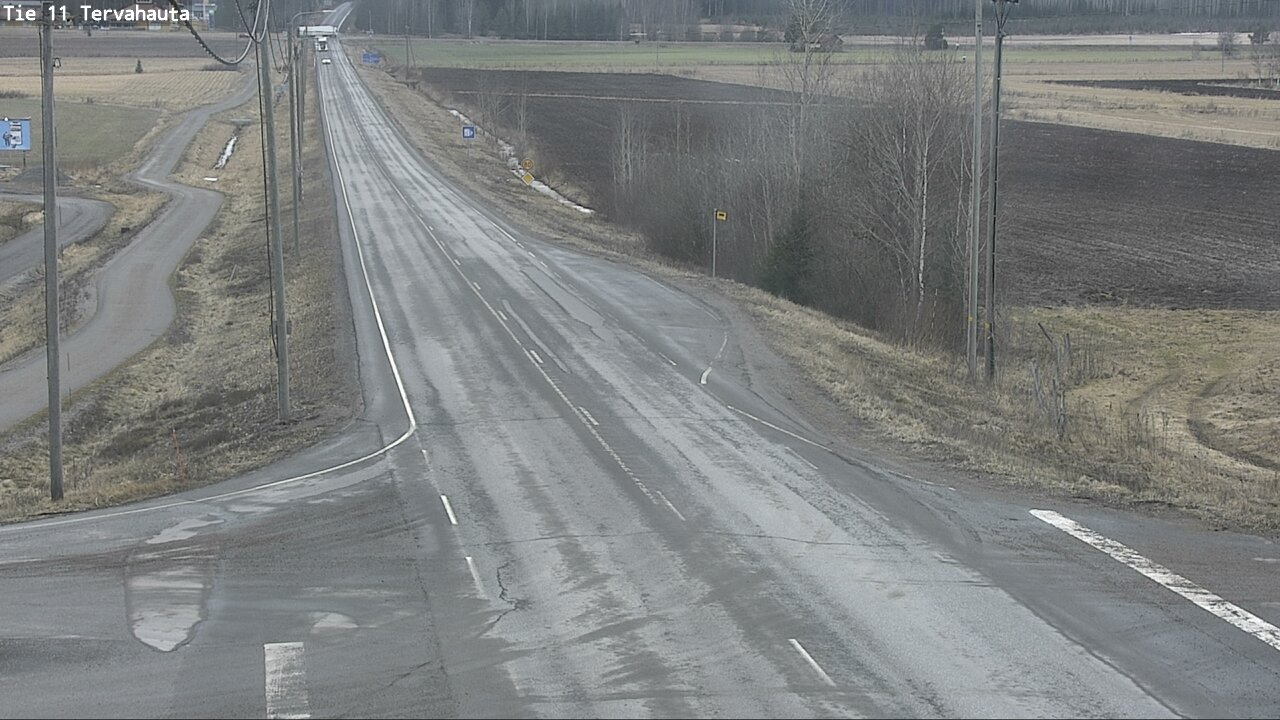 Weather Camera Image Road 11 Sastamala Tervahauta, Sastamala, Satakunta