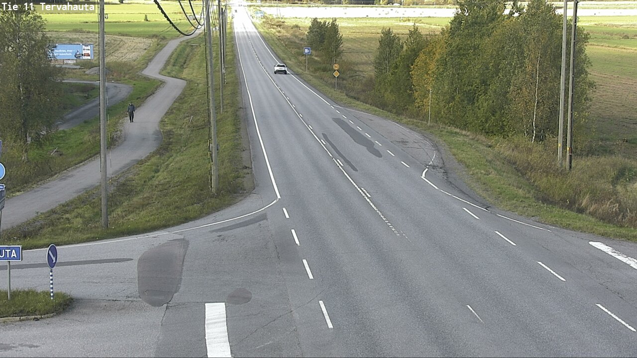 Weather Camera Image Road 11 Sastamala Tervahauta, Sastamala, Satakunta