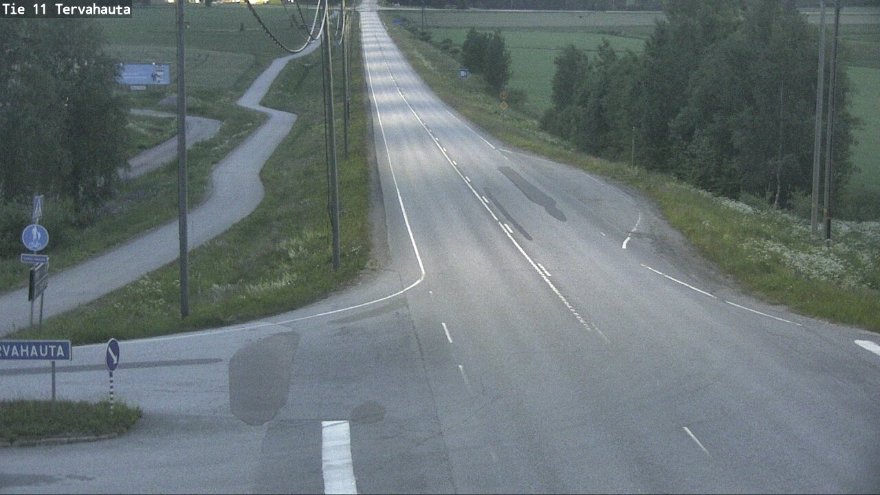 Weather Camera Image Road 11 Sastamala Tervahauta, Sastamala, Satakunta