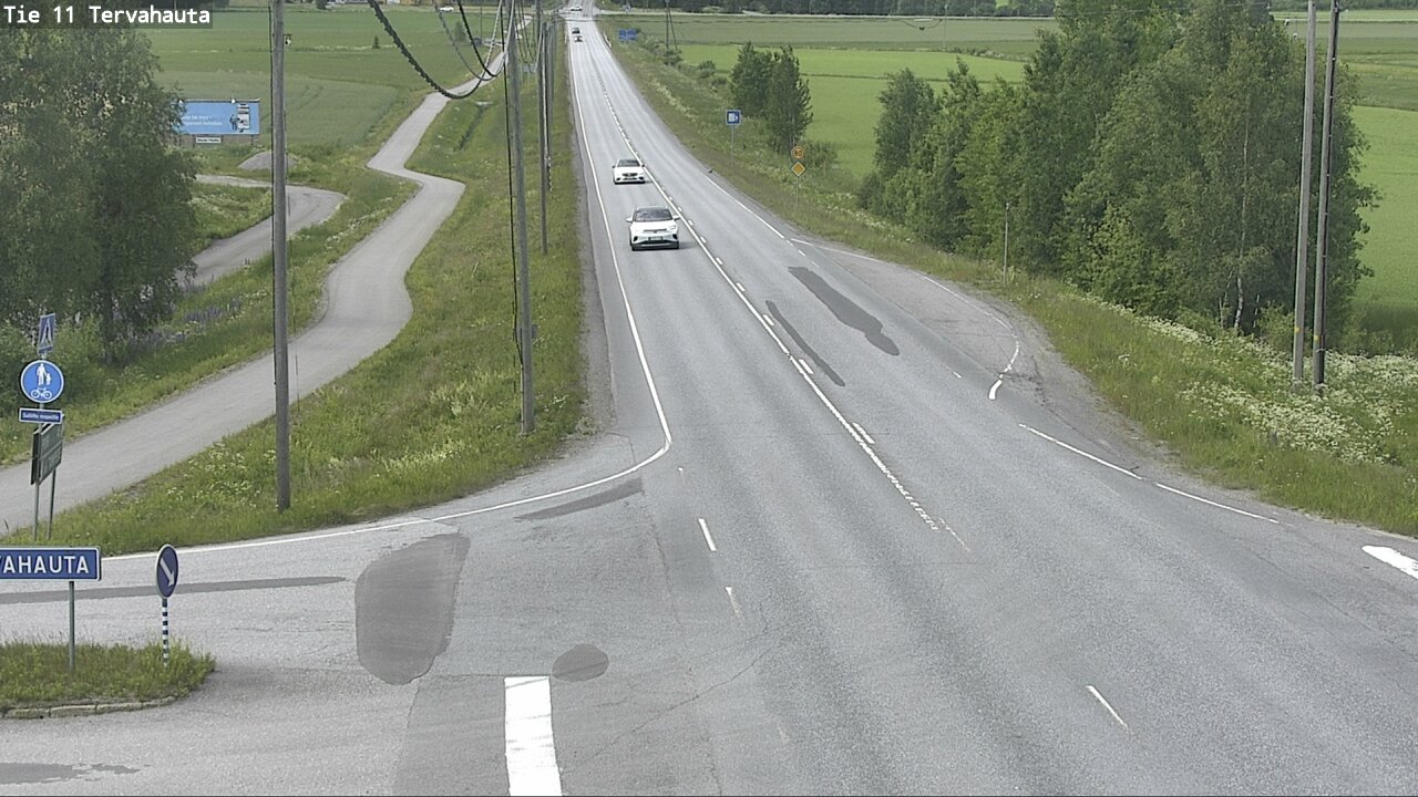 Weather Camera Image Road 11 Sastamala Tervahauta, Sastamala, Satakunta