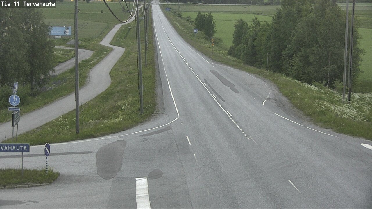 Weather Camera Image Road 11 Sastamala Tervahauta, Sastamala, Satakunta