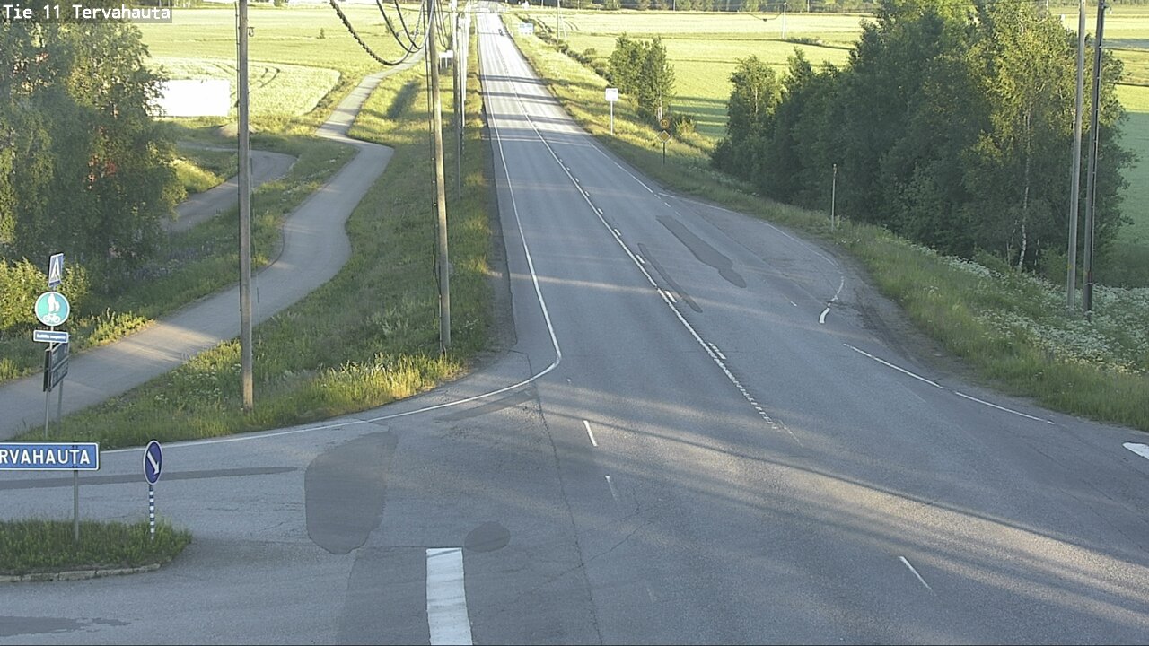 Weather Camera Image Road 11 Sastamala Tervahauta, Sastamala, Satakunta