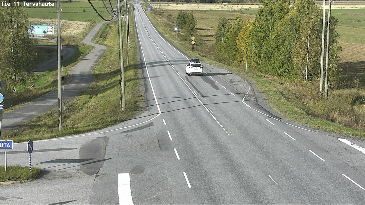 Weather Camera Image Road 11 Sastamala Tervahauta, Sastamala, Satakunta