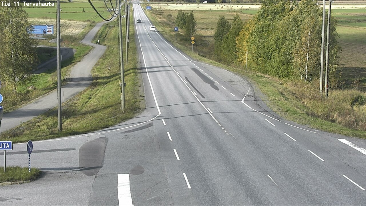 Weather Camera Image Road 11 Sastamala Tervahauta, Sastamala, Satakunta