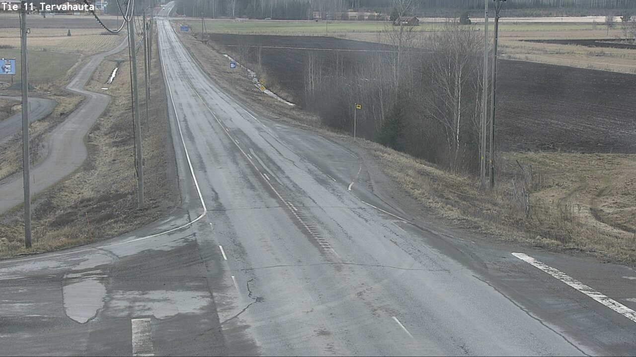 Weather Camera Image Väg 11 Sastamala Tervahauta, Sastamala, Satakunta