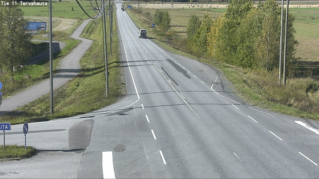 Weather Camera Image Road 11 Sastamala Tervahauta, Sastamala, Satakunta