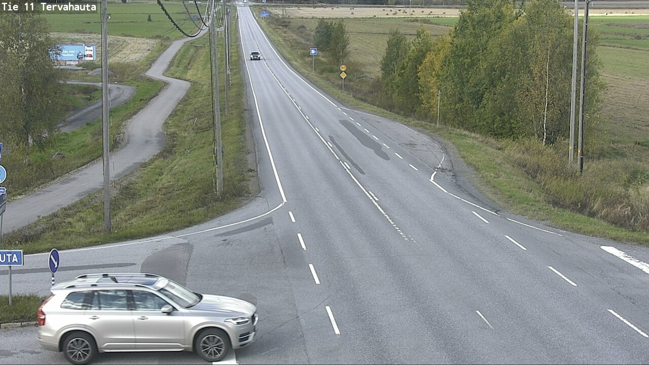 Weather Camera Image Road 11 Sastamala Tervahauta, Sastamala, Satakunta