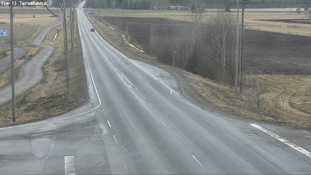 Weather Camera Image Road 11 Sastamala Tervahauta, Sastamala, Satakunta