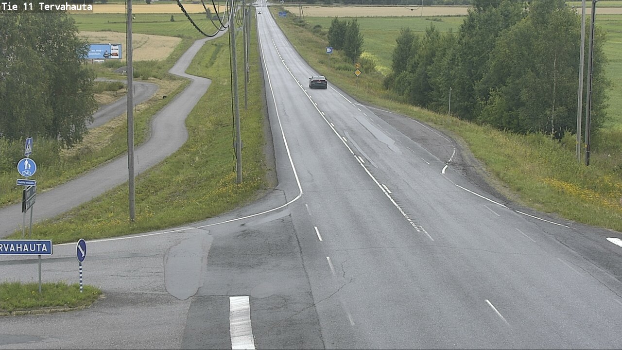 Weather Camera Image Road 11 Sastamala Tervahauta, Sastamala, Satakunta