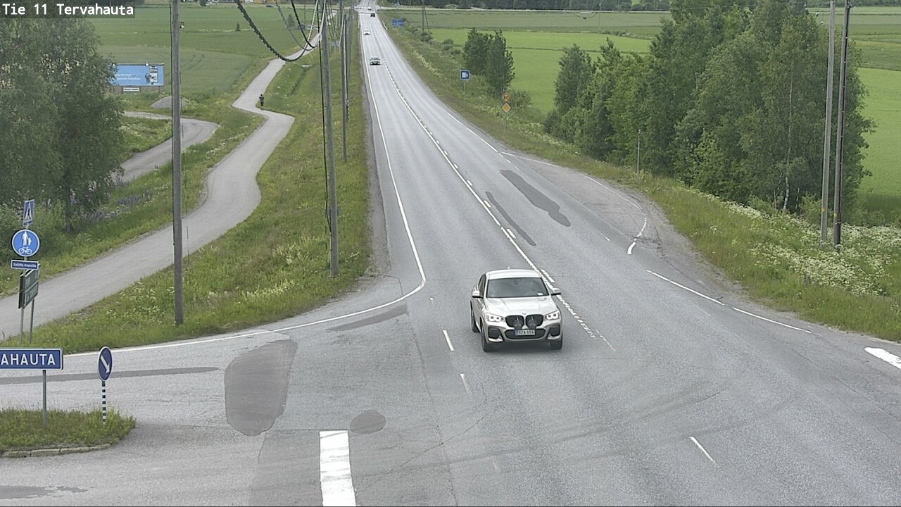 Weather Camera Image Road 11 Sastamala Tervahauta, Sastamala, Satakunta
