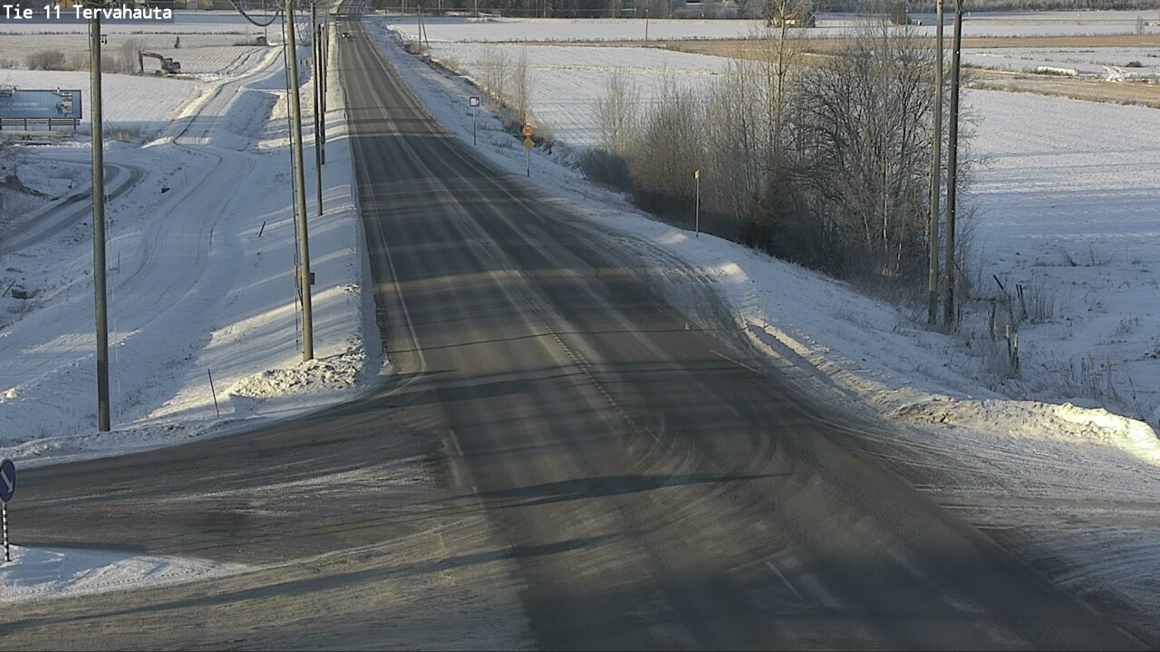 Weather Camera Image Väg 11 Sastamala Tervahauta, Sastamala, Satakunta
