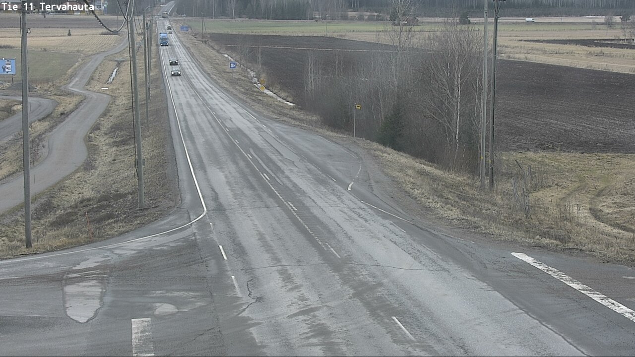 Weather Camera Image Road 11 Sastamala Tervahauta, Sastamala, Satakunta