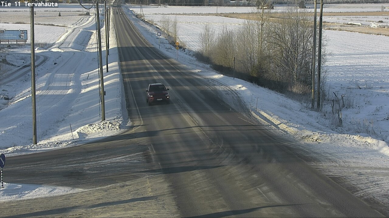 Weather Camera Image Väg 11 Sastamala Tervahauta, Sastamala, Satakunta