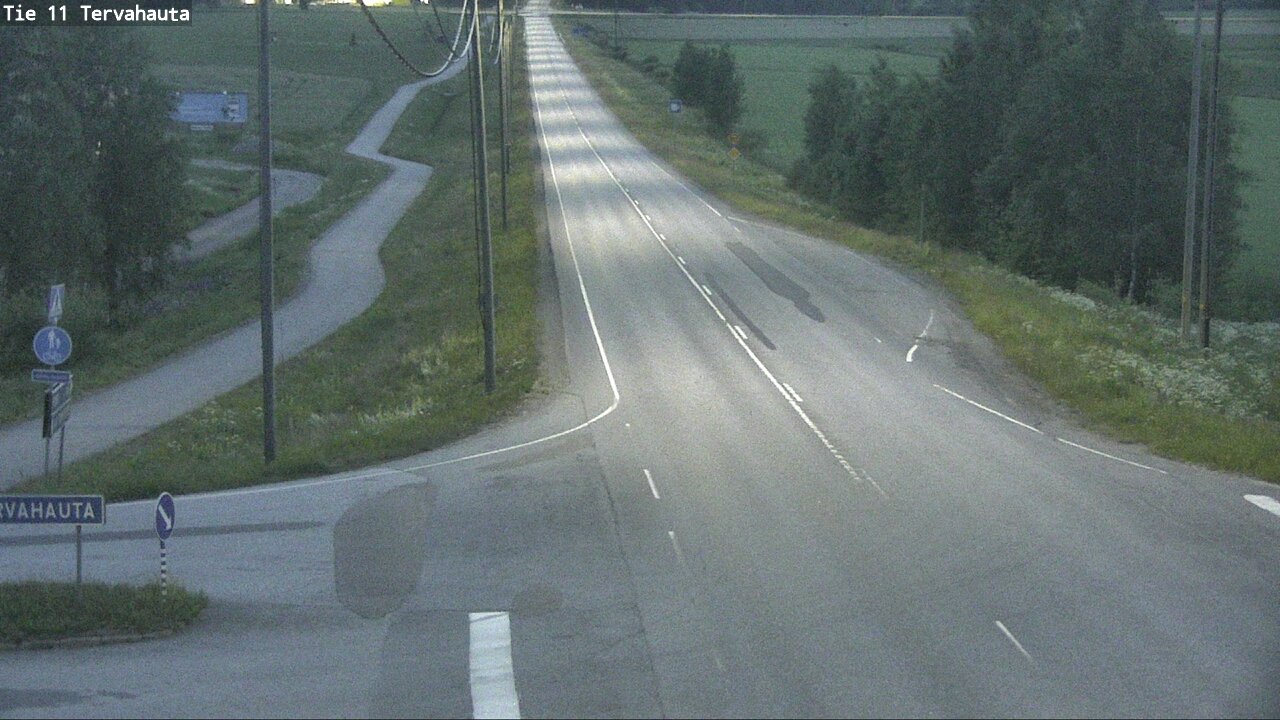 Weather Camera Image Road 11 Sastamala Tervahauta, Sastamala, Satakunta