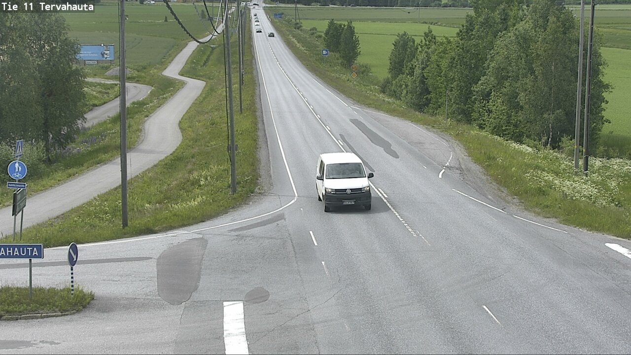 Weather Camera Image Road 11 Sastamala Tervahauta, Sastamala, Satakunta