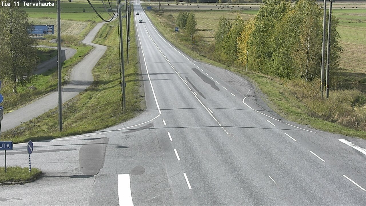 Weather Camera Image Road 11 Sastamala Tervahauta, Sastamala, Satakunta