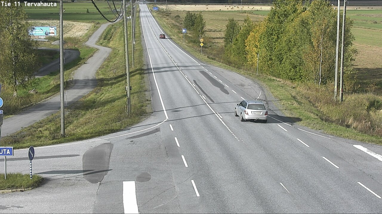 Weather Camera Image Road 11 Sastamala Tervahauta, Sastamala, Satakunta