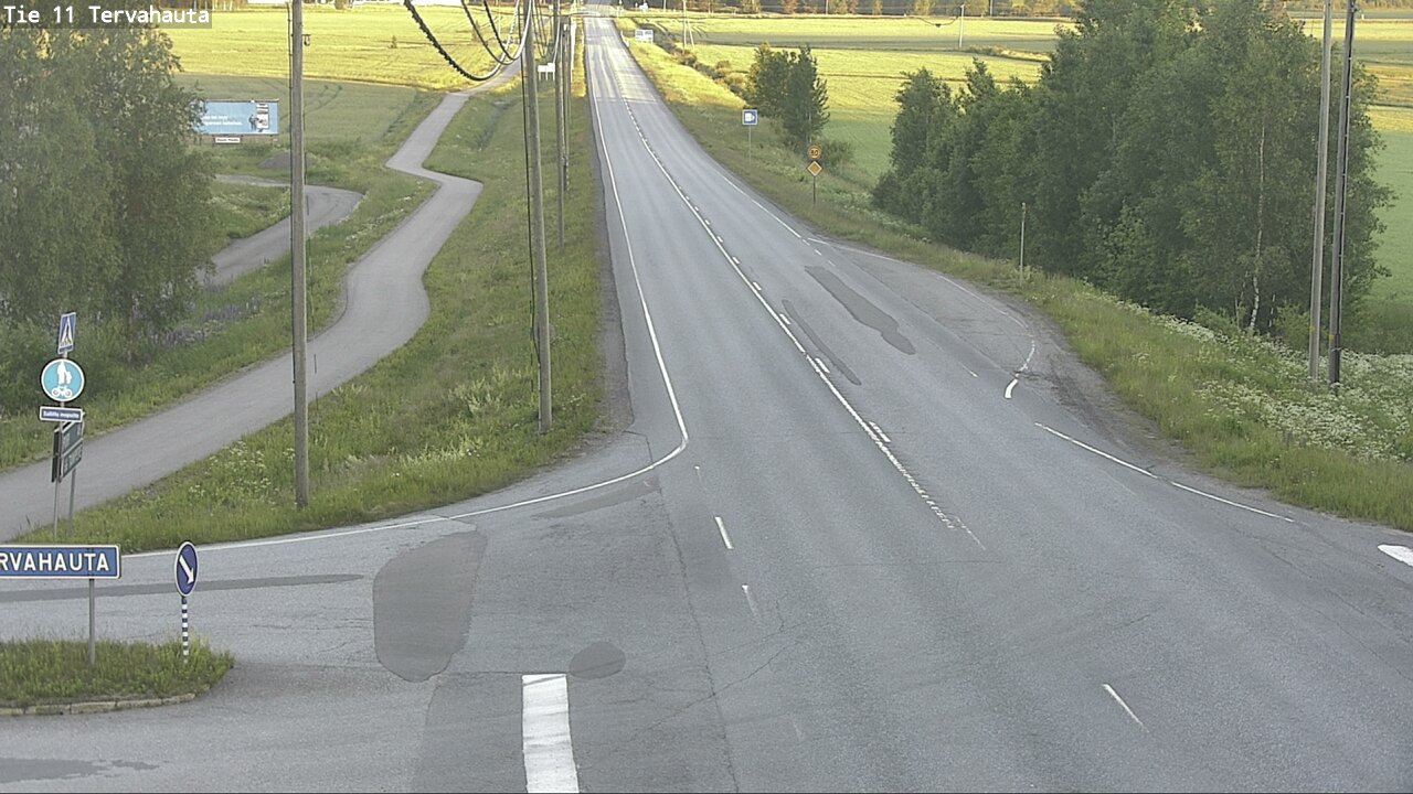 Weather Camera Image Road 11 Sastamala Tervahauta, Sastamala, Satakunta