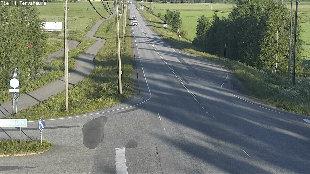 Weather Camera Image Road 11 Sastamala Tervahauta, Sastamala, Satakunta