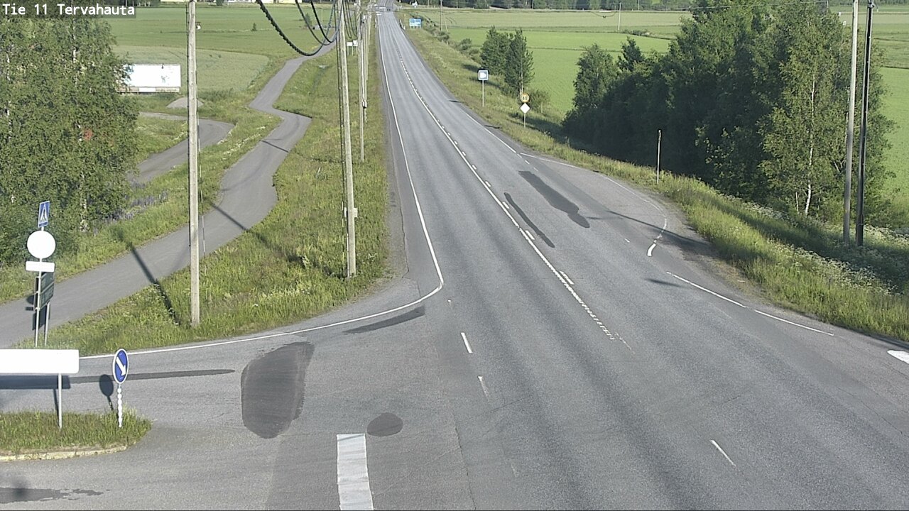 Weather Camera Image Road 11 Sastamala Tervahauta, Sastamala, Satakunta