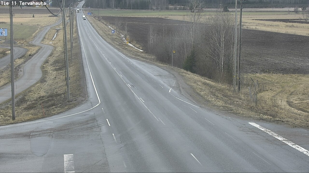 Weather Camera Image Road 11 Sastamala Tervahauta, Sastamala, Satakunta