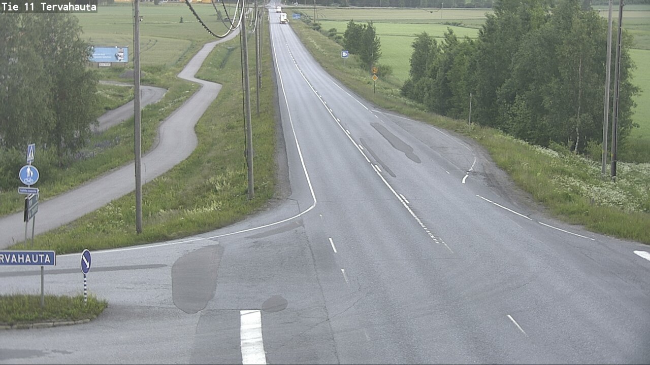 Weather Camera Image Road 11 Sastamala Tervahauta, Sastamala, Satakunta